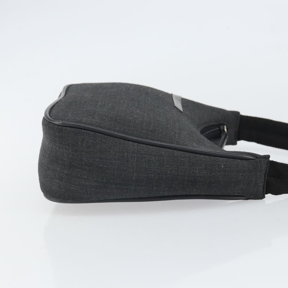 PRADA Sports Accessory Pouch Canvas Gray
