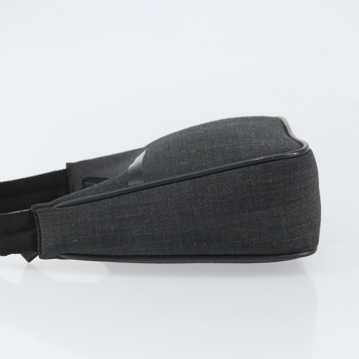 PRADA Sports Accessory Pouch Canvas Gray
