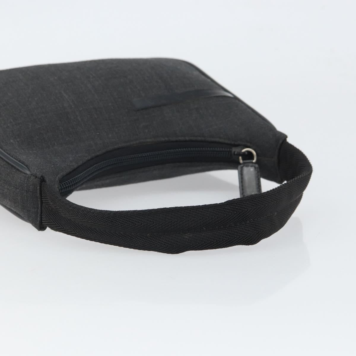 PRADA Sports Accessory Pouch Canvas Gray