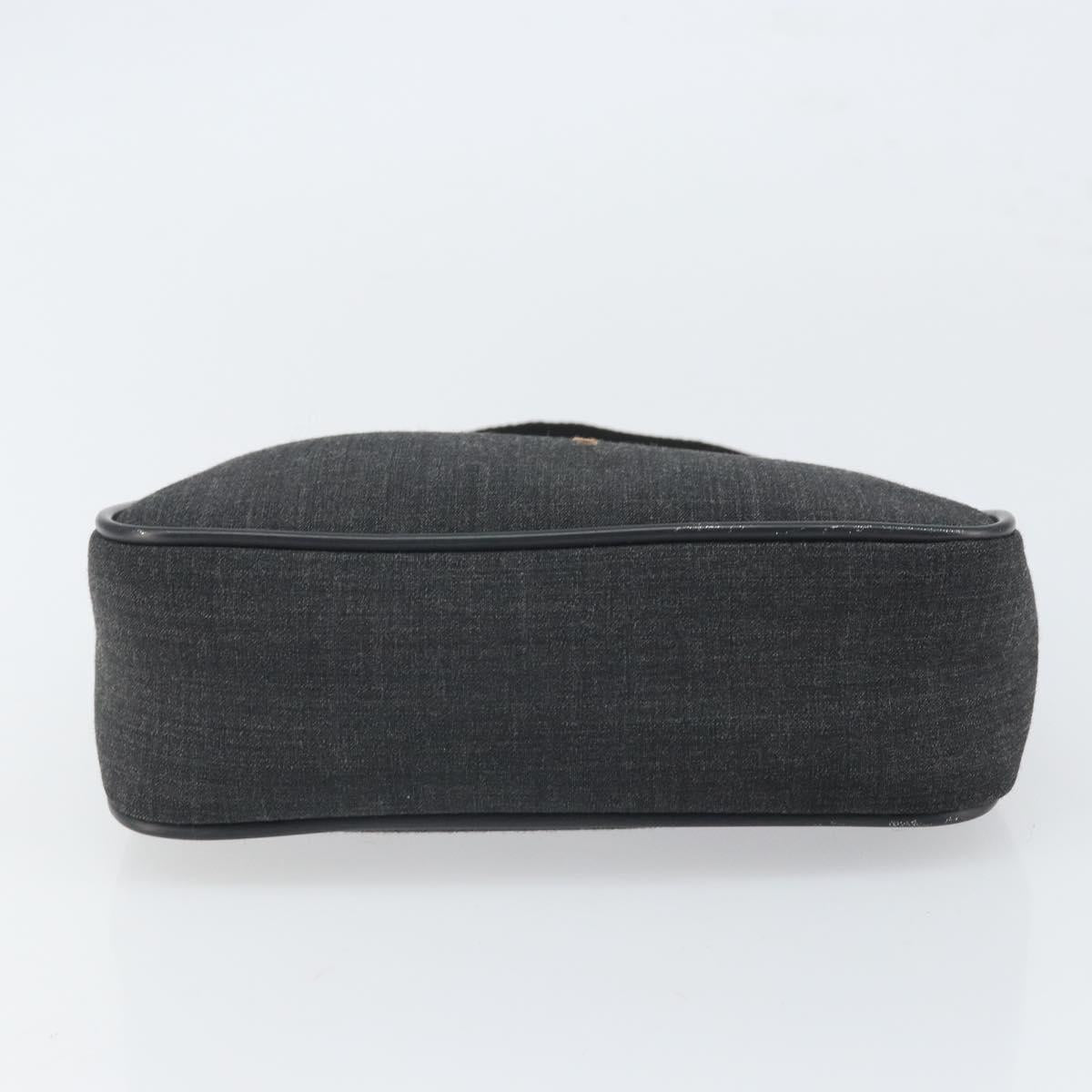 PRADA Sports Accessory Pouch Canvas Gray
