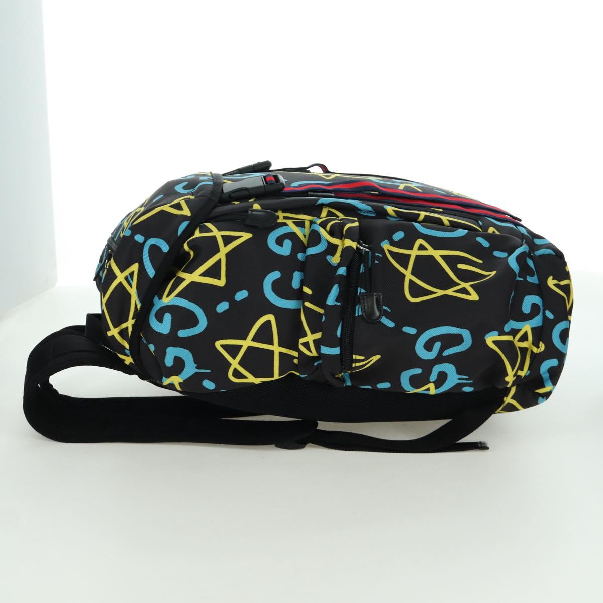 GUCCI Gucci Ghost Sherry Line Backpack Canvas Multicolor 429037
