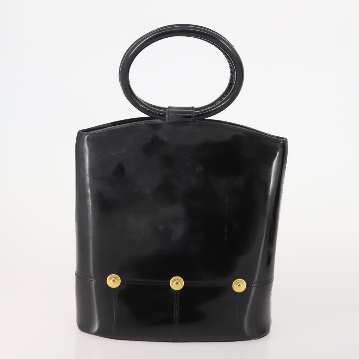 GIVENCHY Hand Bag Leather 2 Set Black Brown
