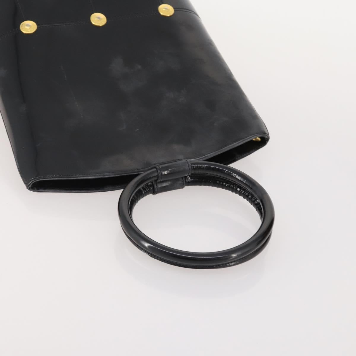 GIVENCHY Hand Bag Leather 2 Set Black Brown