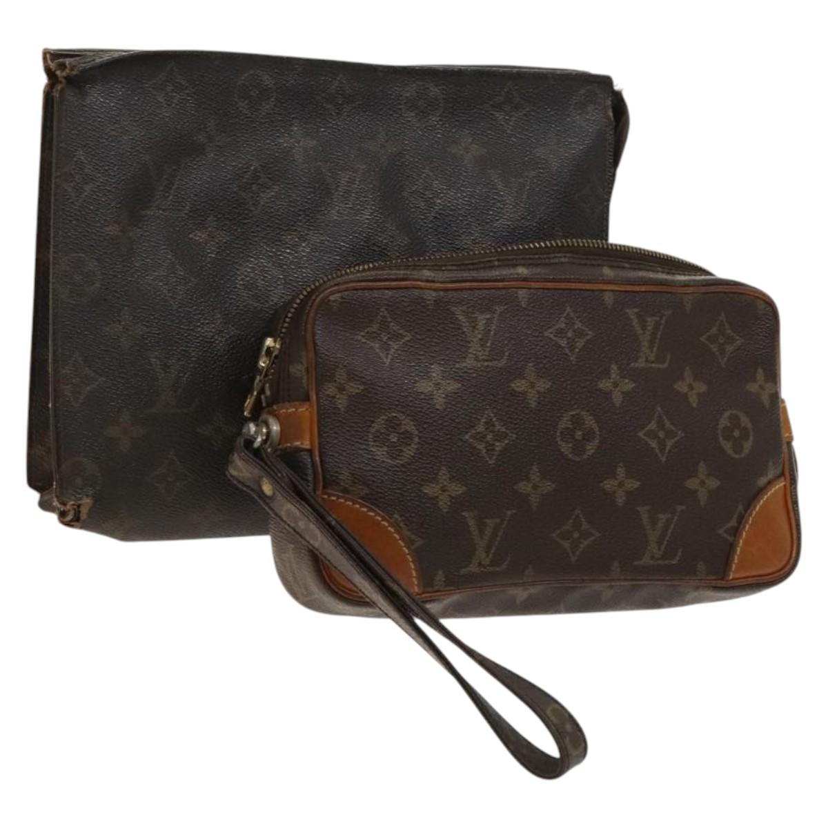 Louis Vuitton Monogram Pouch 2Set LV