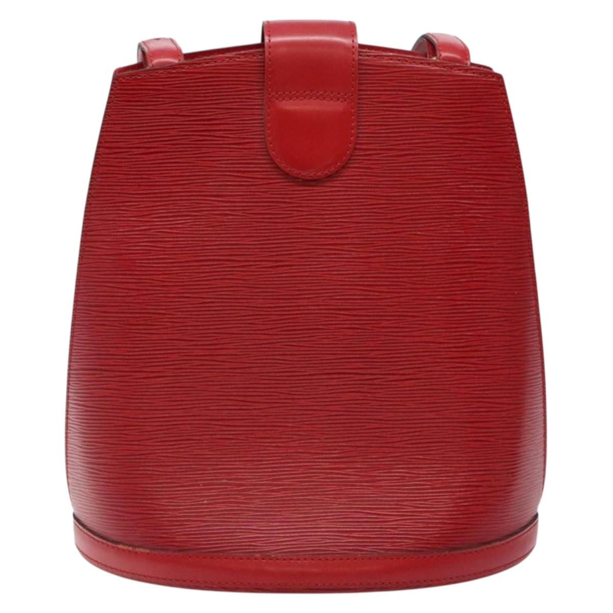 Louis Vuitton Epi Cluny Shoulder Bag Red M52257 LV
