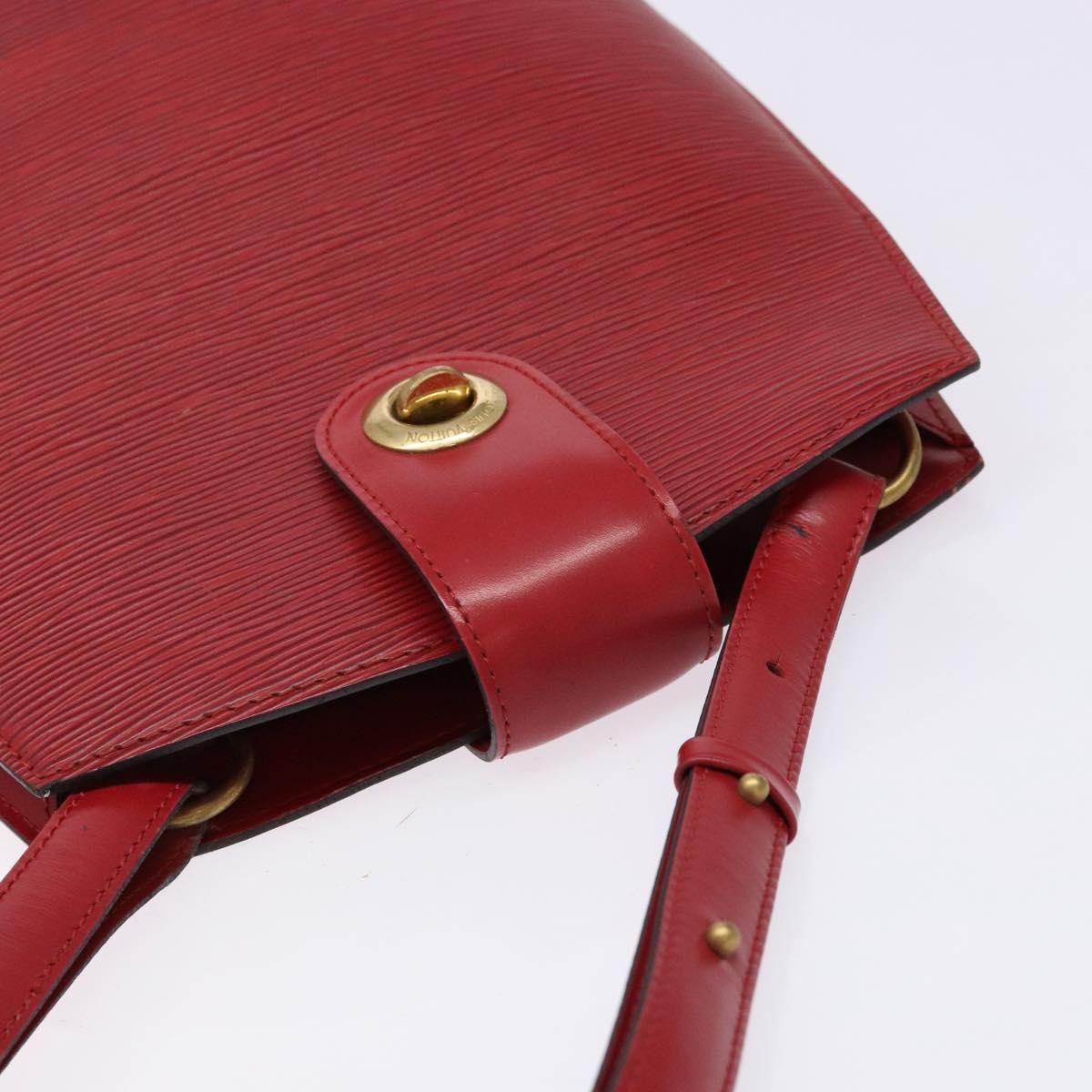 Louis Vuitton Epi Cluny Shoulder Bag Red M52257 LV