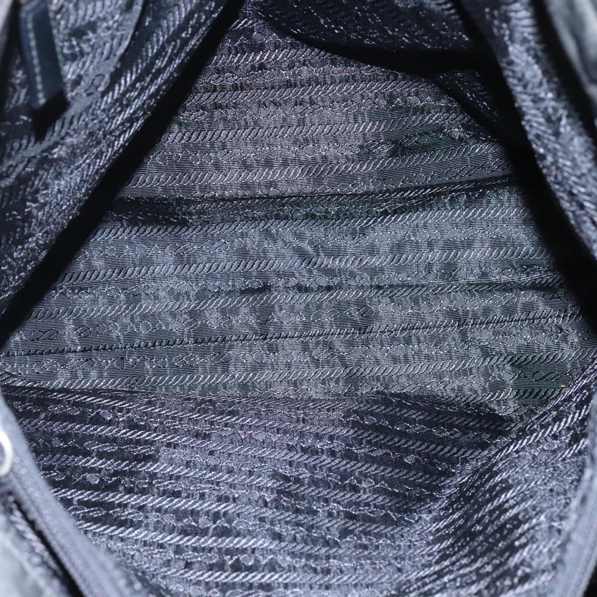 PRADA Tote Bag Nylon Black