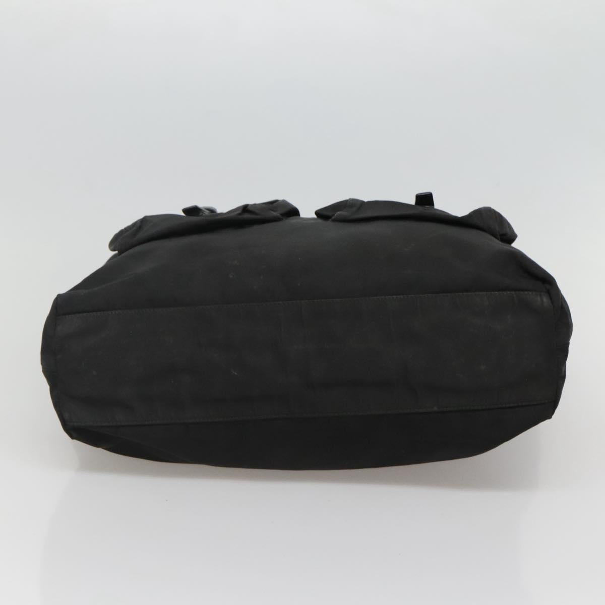 PRADA Tote Bag Nylon Black