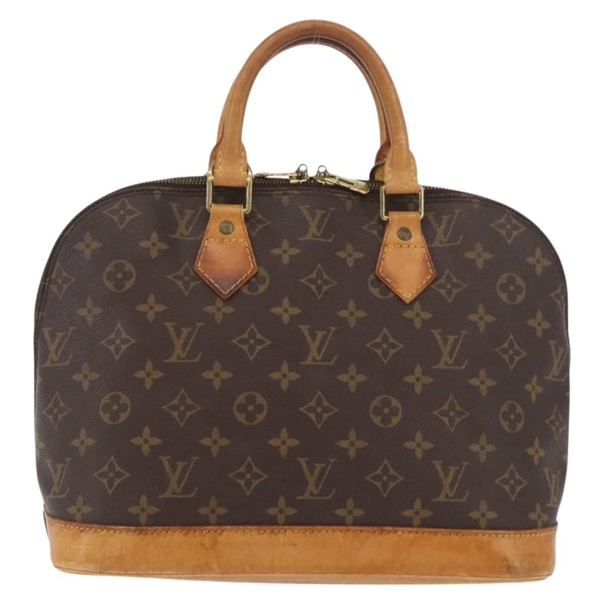 Louis Vuitton Monogram Alma Hand Bag M51130 LV