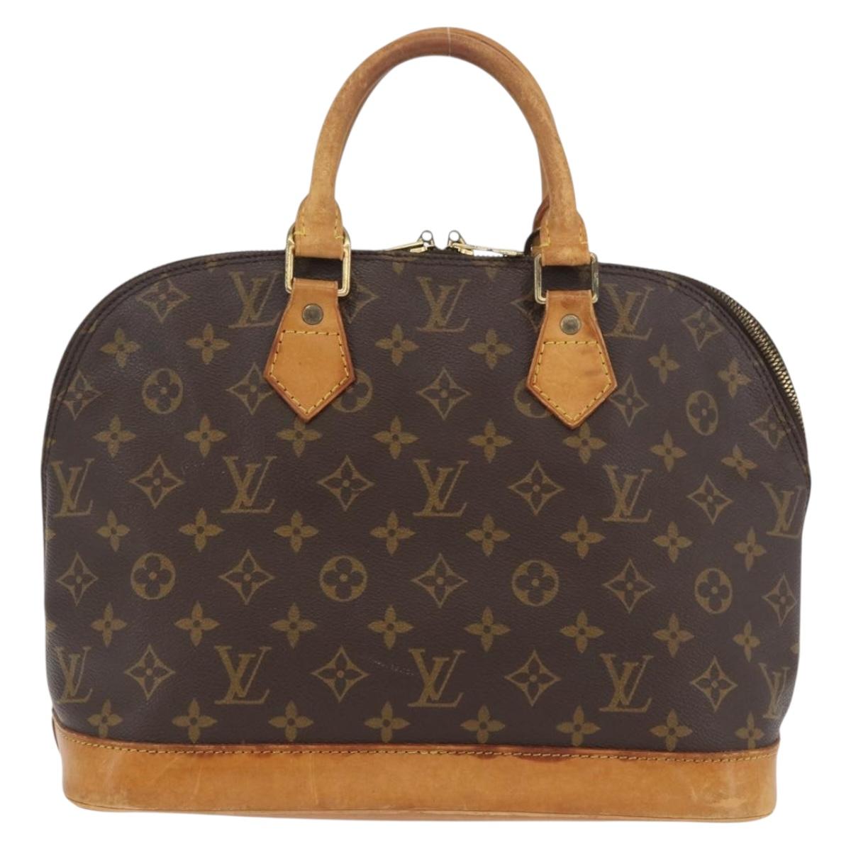 Louis Vuitton Monogram Alma Hand Bag M51130 LV