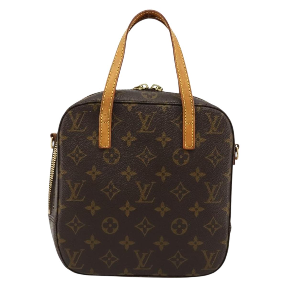 Louis Vuitton Monogram Spontini Hand Bag M47500 LV