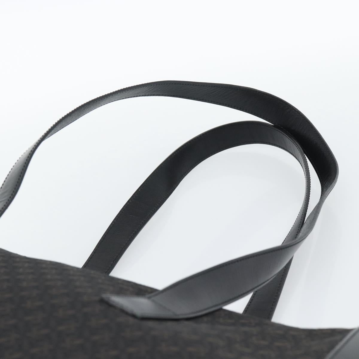 LOEWE Tote Bag Canvas Black Gold