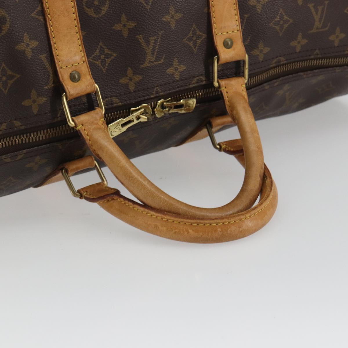 Louis Vuitton Monogram Keepall 55 Boston Bag M41424 LV