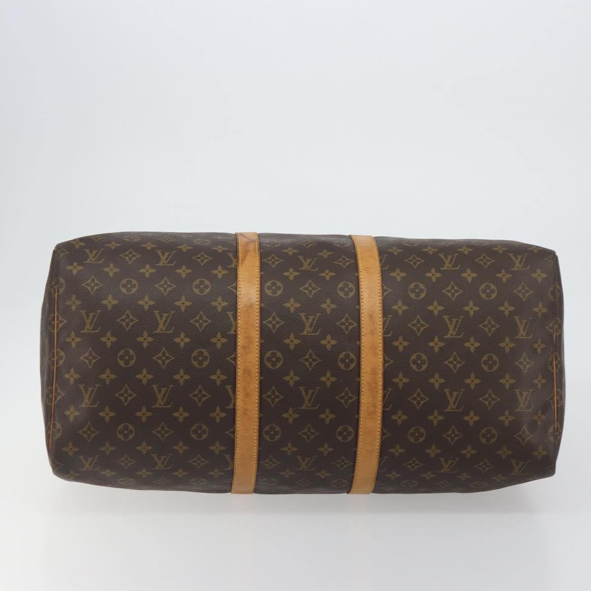 Louis Vuitton Monogram Keepall 55 Boston Bag M41424 LV