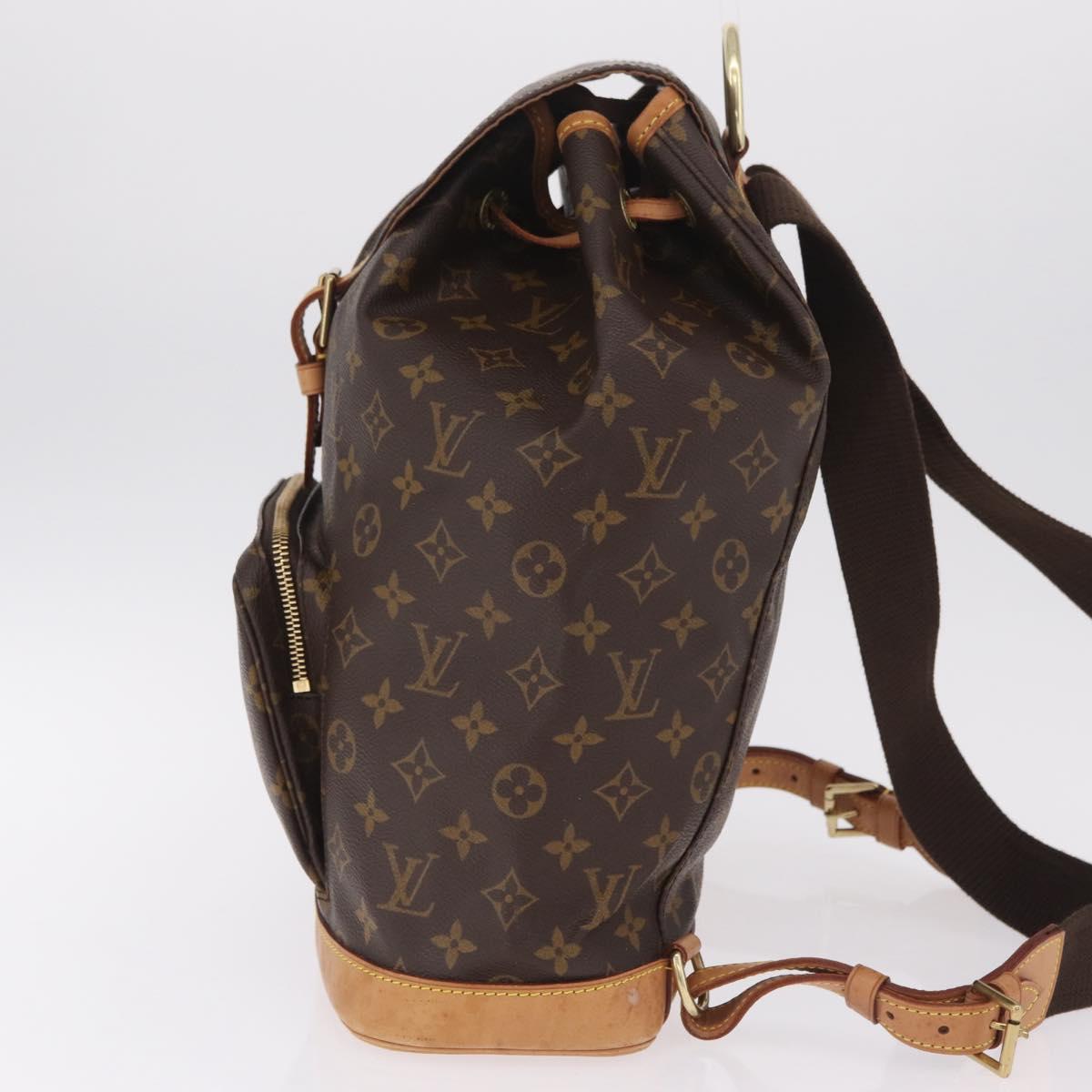 Louis Vuitton Monogram Montsouris GM Backpack M51135 LV