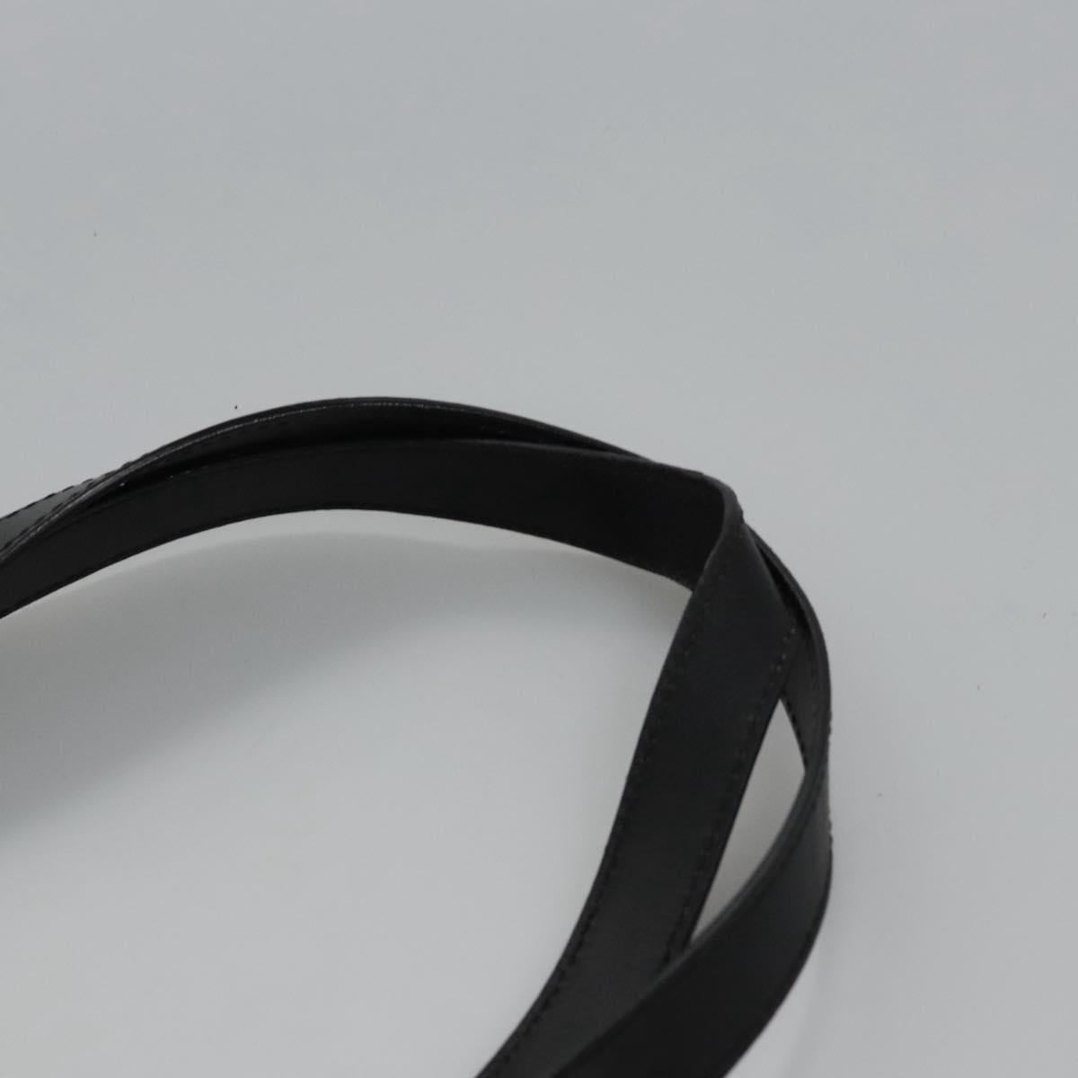 CELINE Shoulder Bag Suede Black