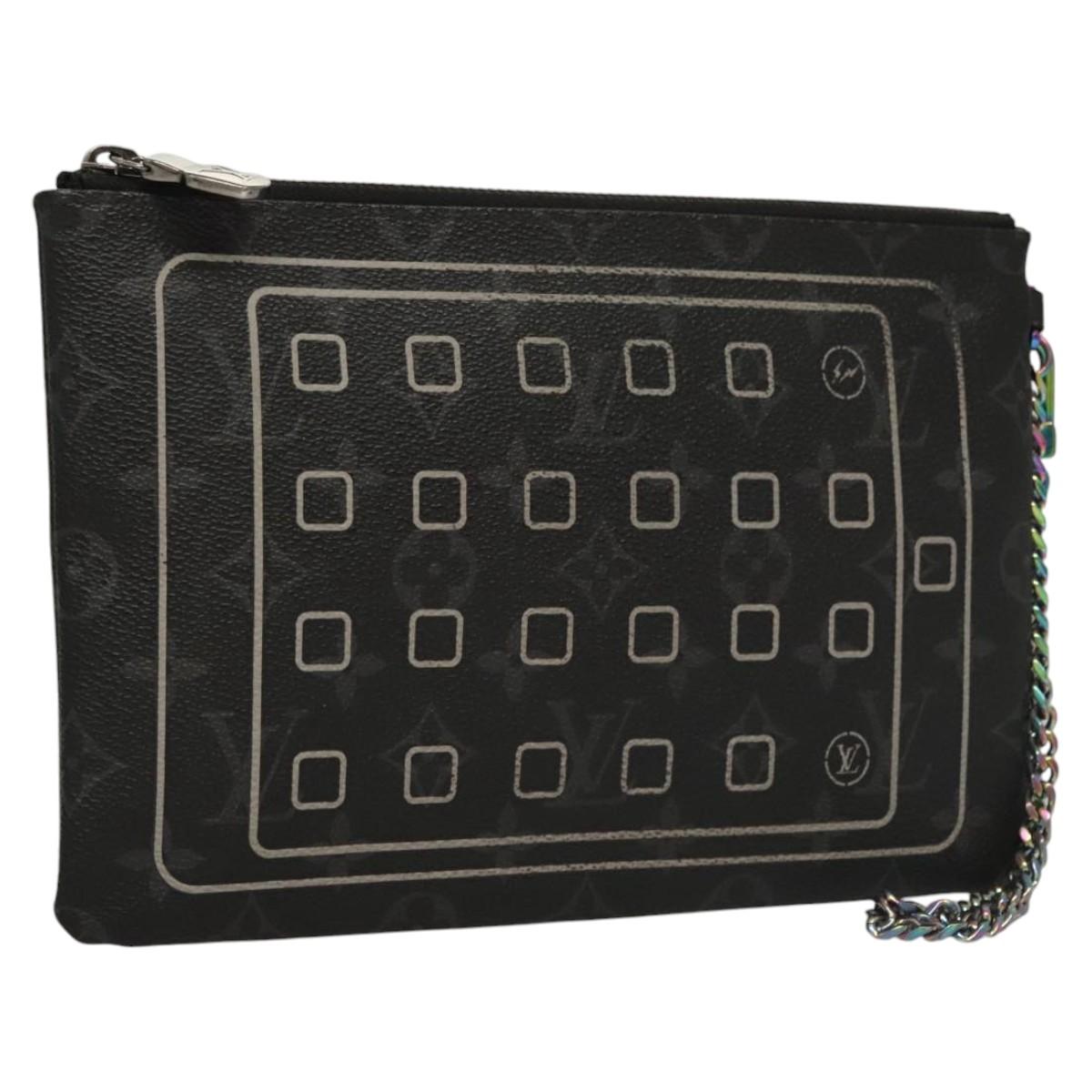 Louis Vuitton Monogram Eclipse Fragment iPhone Case M64449 LV