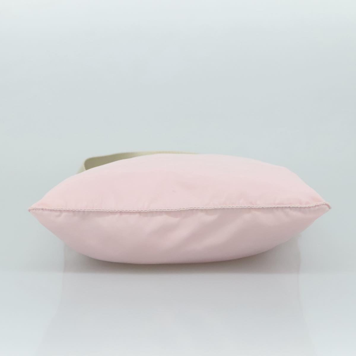 PRADA Shoulder Bag Nylon Pink Silver