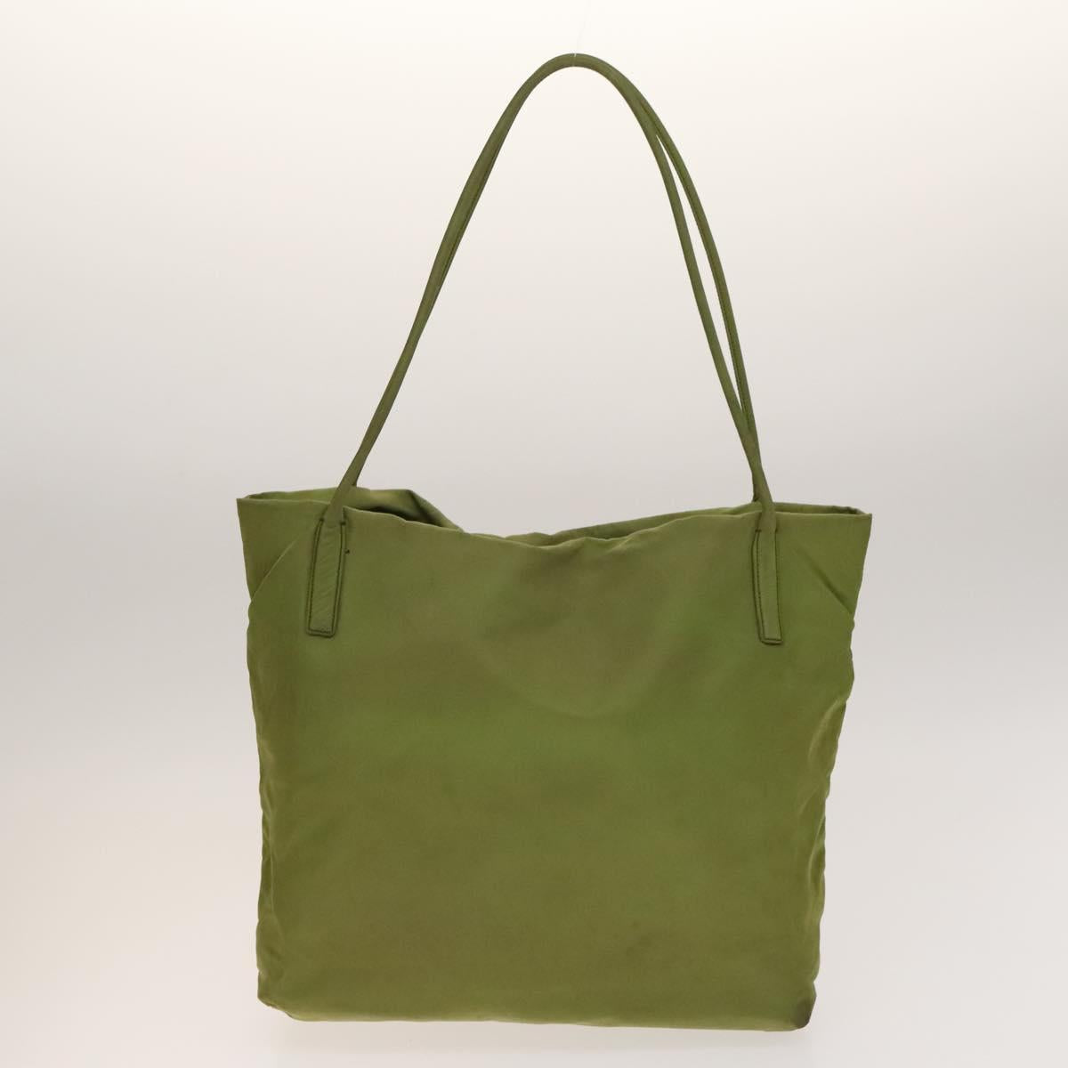 PRADA Tote Bag Nylon 4Set White Khaki black