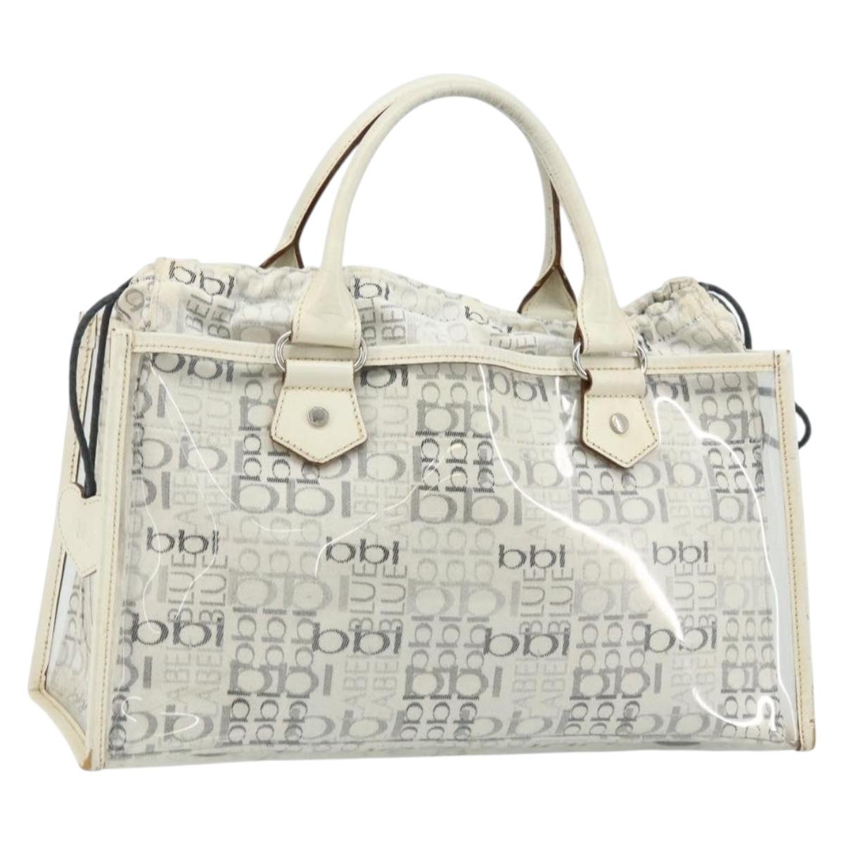 BURBERRY Hand Bag Vinyl Clear