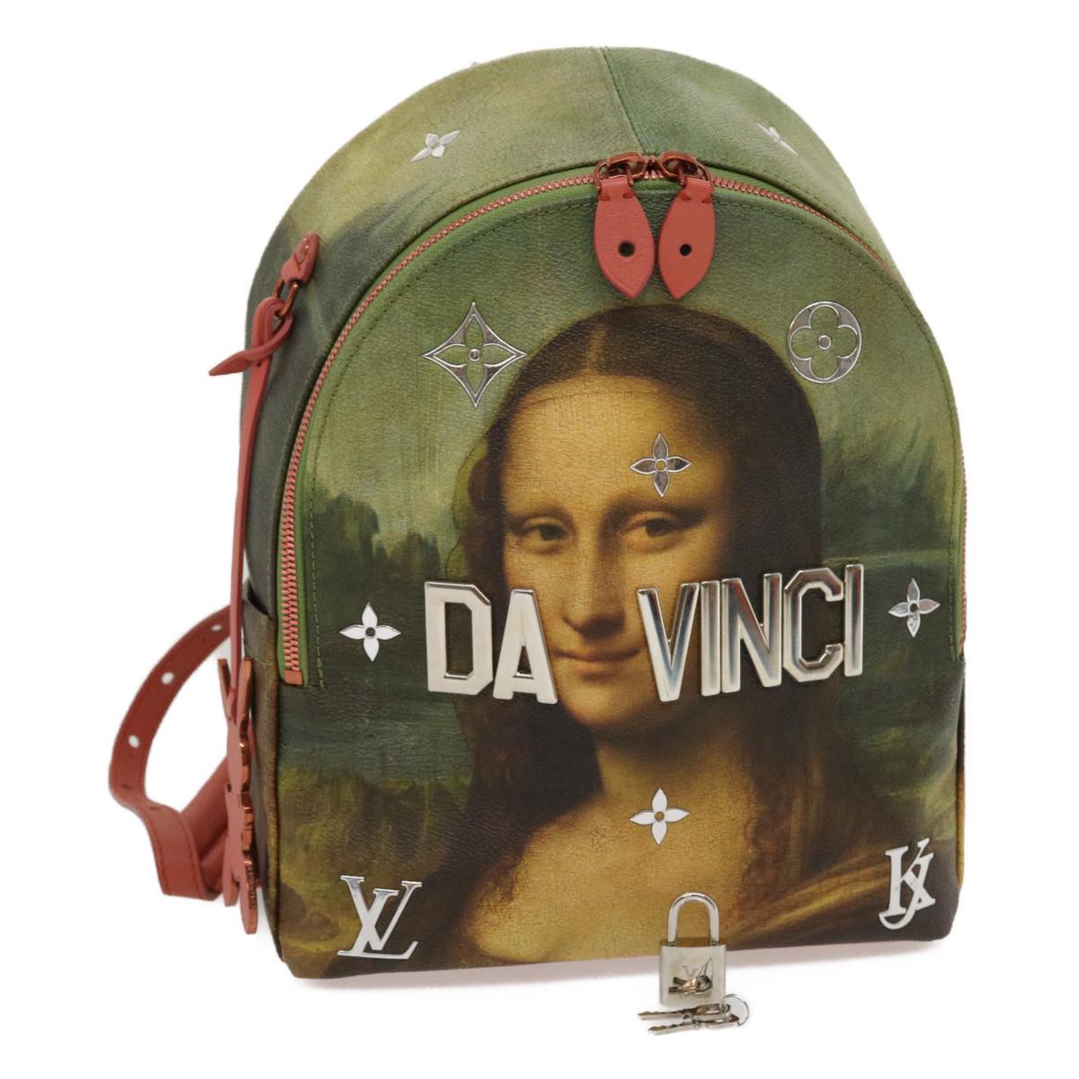 Louis Vuitton Masters Collection DaVinci PalmSprings Backpack M43375