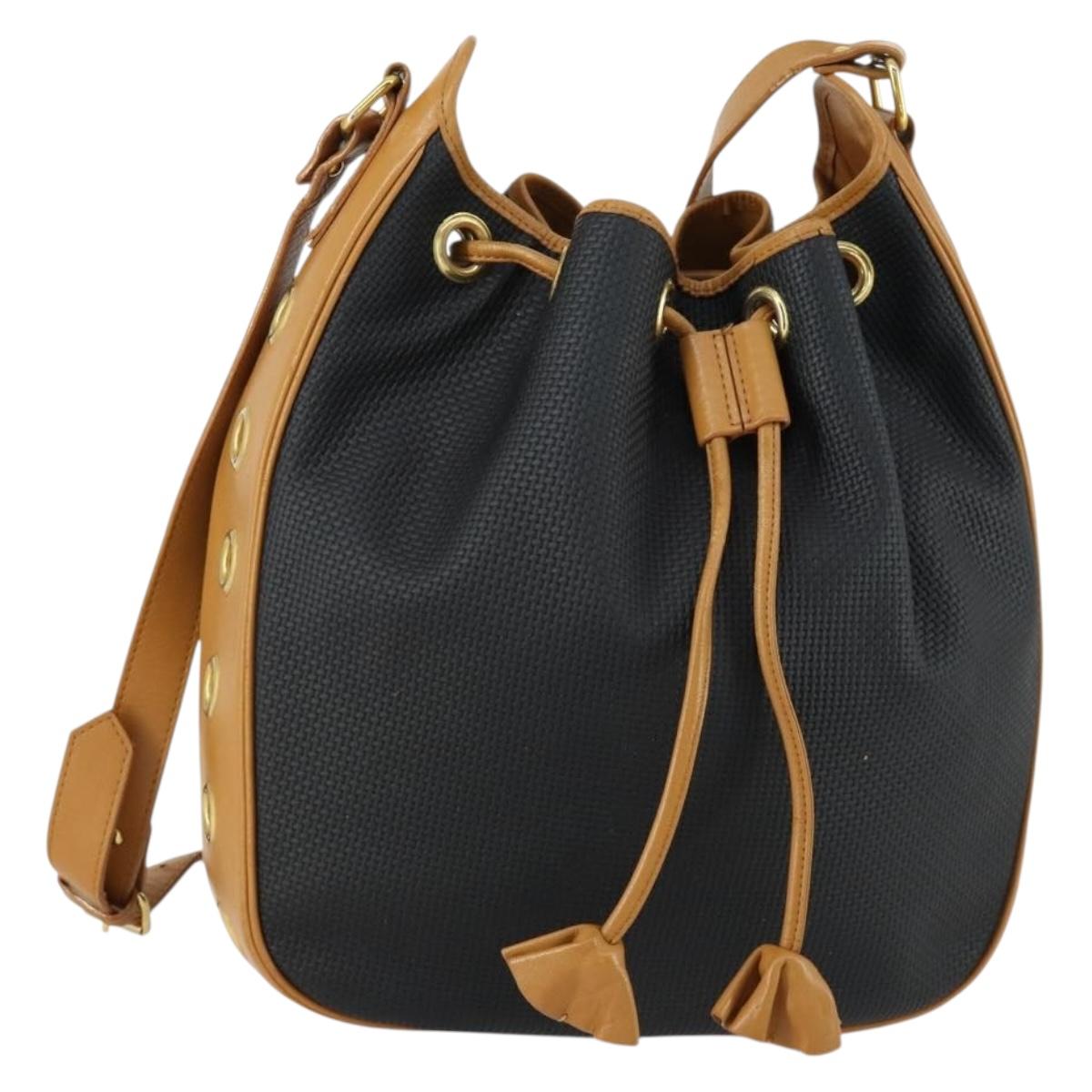 SAINT LAURENT Shoulder Bag Leather Brown
