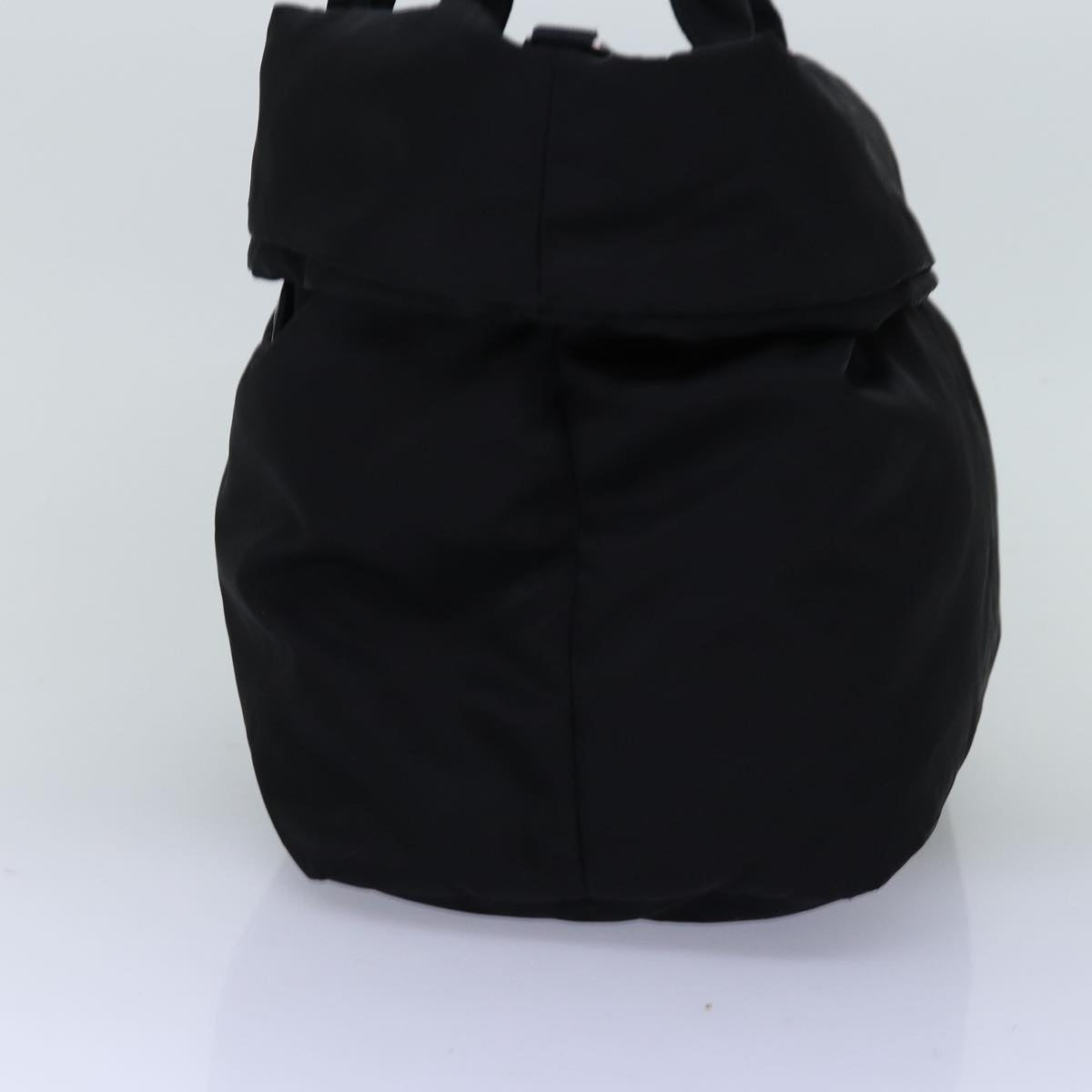 PRADA Hand Bag Nylon 2way Black