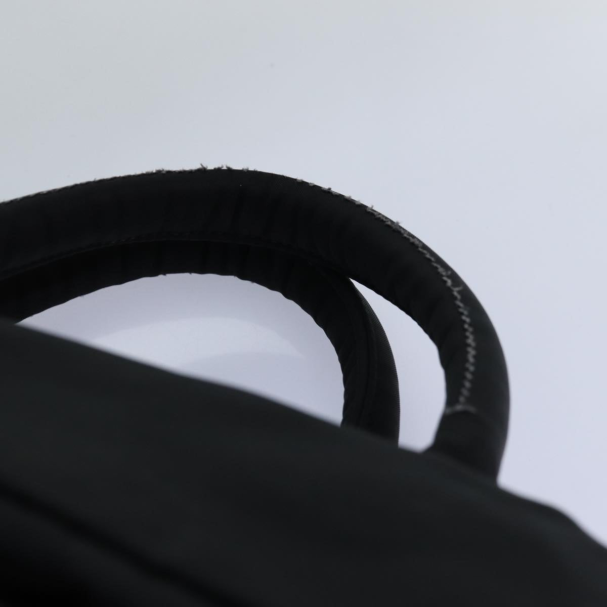 PRADA Hand Bag Nylon 2way Black
