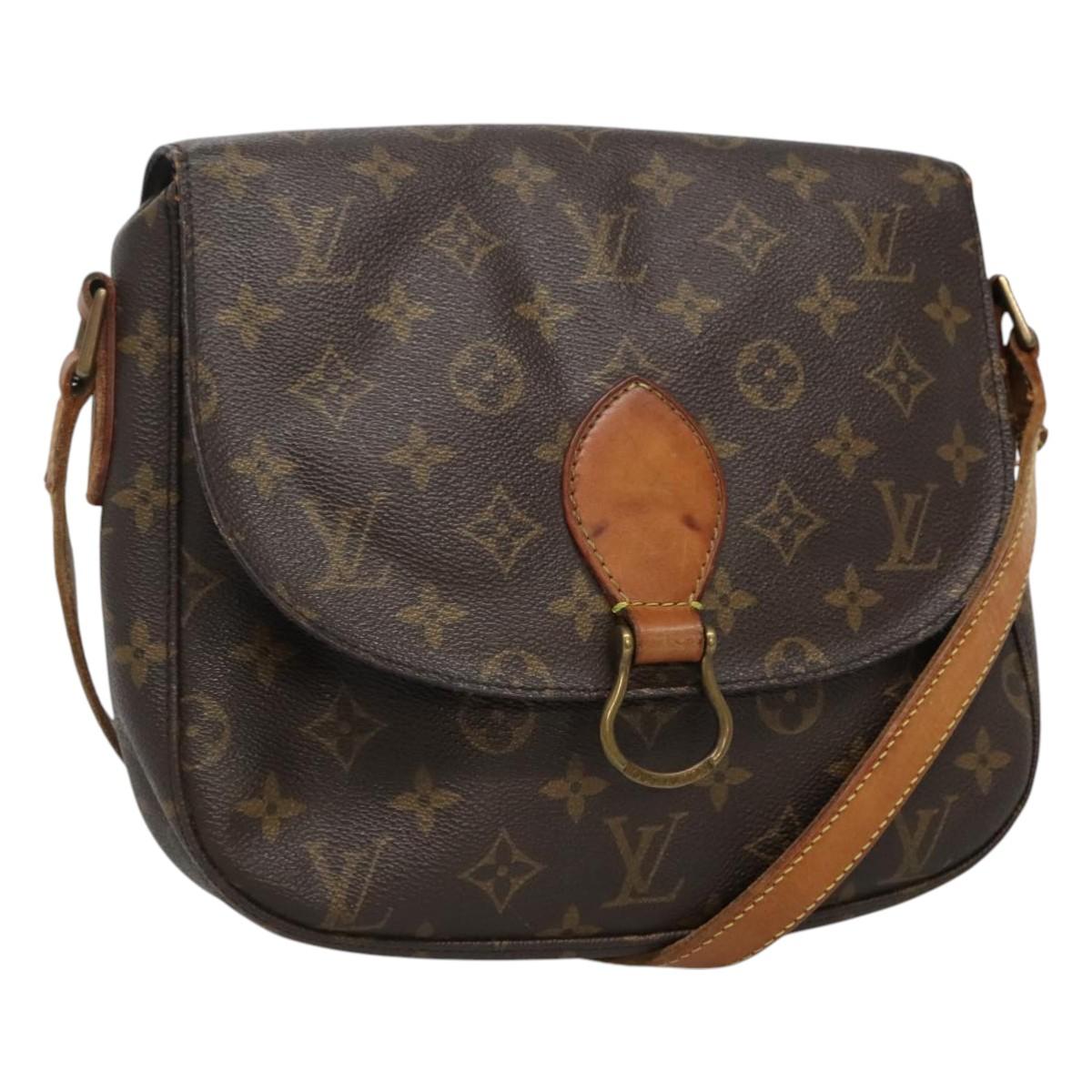 Louis Vuitton Monogram Saint Cloud GM Shoulder Bag M51242 LV