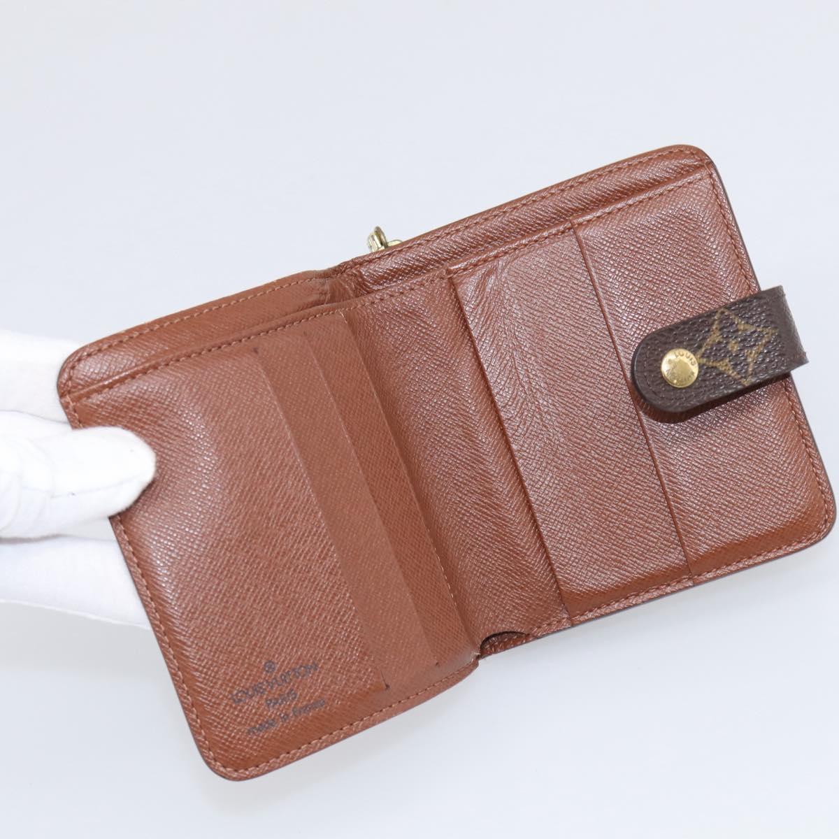 Louis Vuitton Monogram Compact Zip Wallet M61667 LV