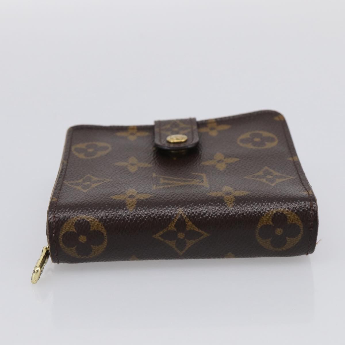 Louis Vuitton Monogram Compact Zip Wallet M61667 LV