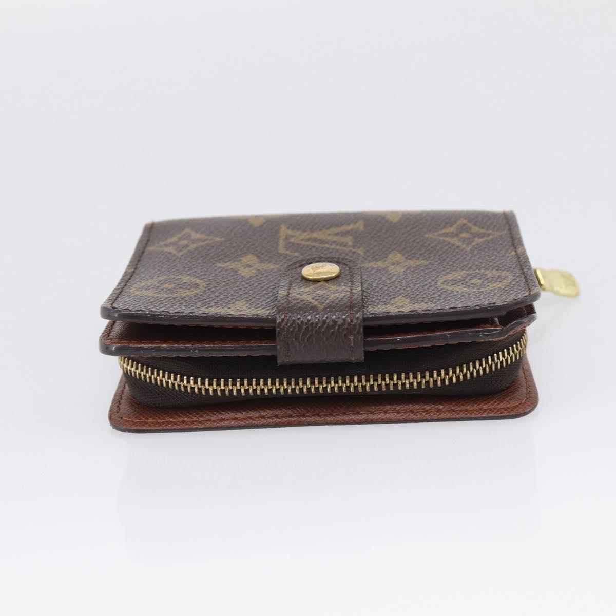 Louis Vuitton Monogram Compact Zip Wallet M61667 LV