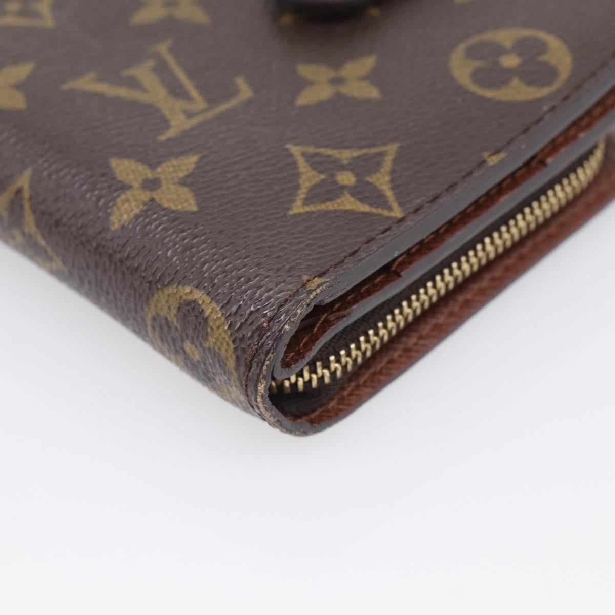 Louis Vuitton Monogram Compact Zip Wallet M61667 LV