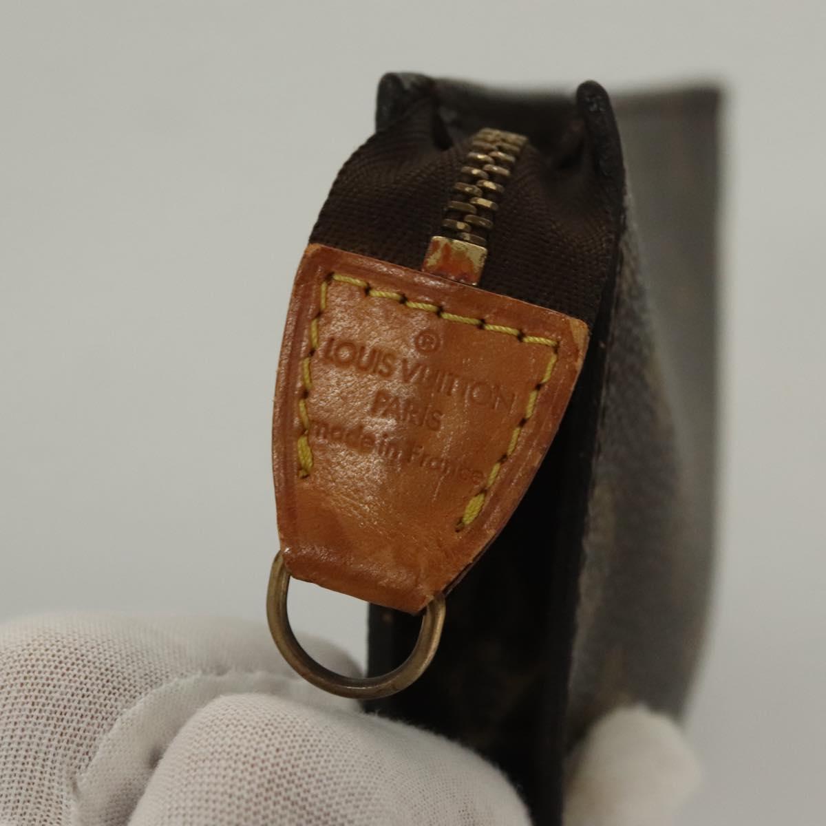 Louis Vuitton Monogram Bucket PM Accessory Pouch LV