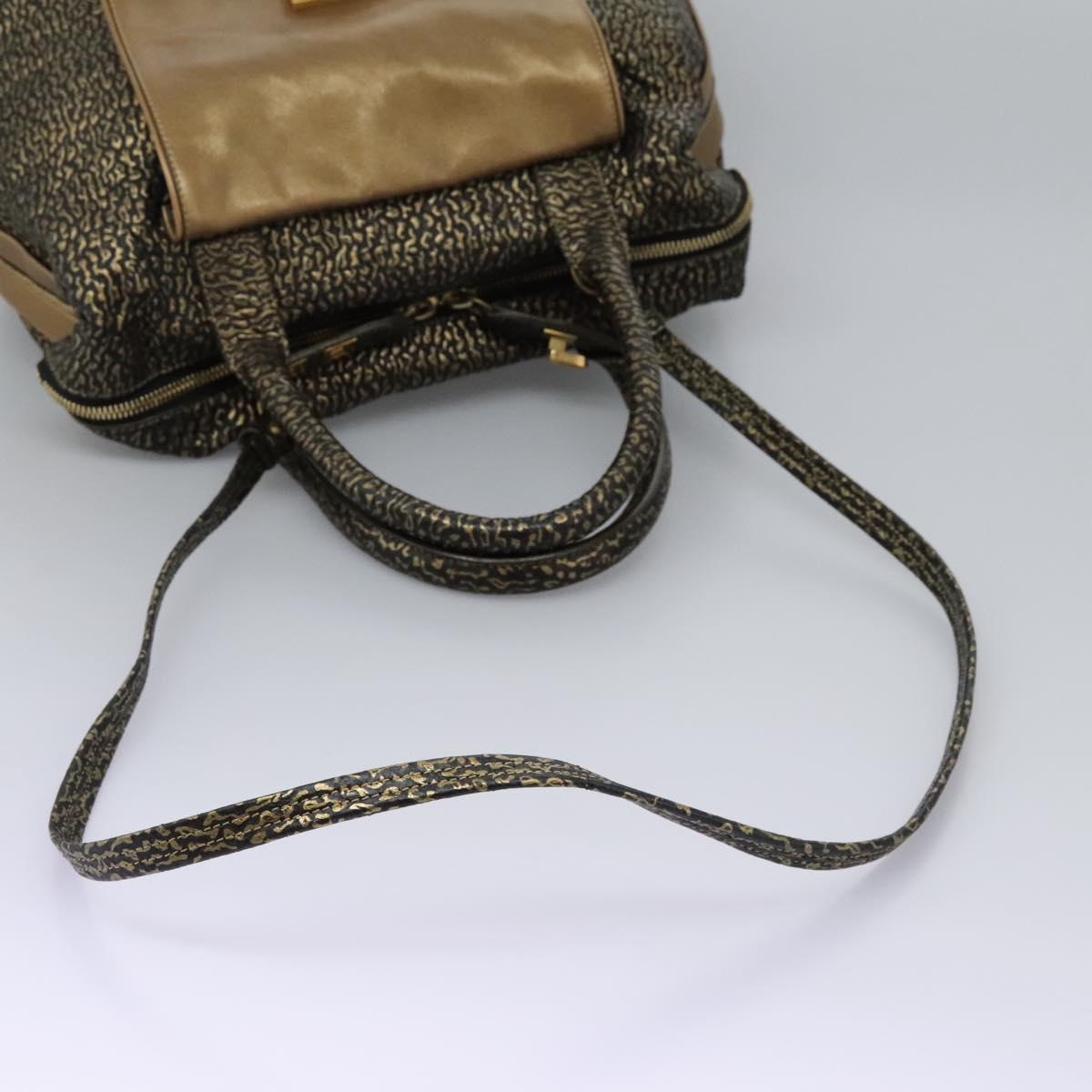 Chloe Hand Bag Leather 2way Gold