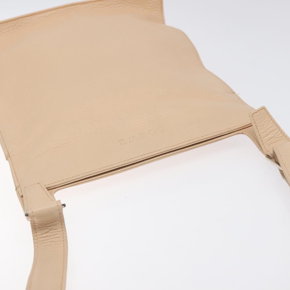 LOEWE Shoulder Bag Leather Pink
