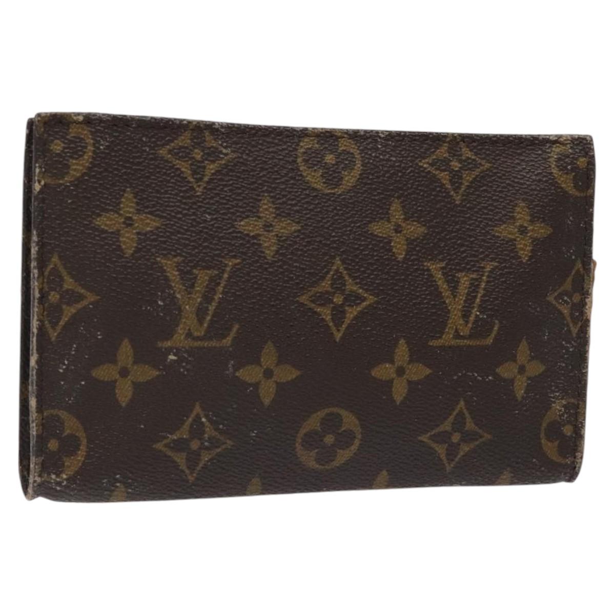Louis Vuitton Monogram Bucket PM Accessory Pouch LV