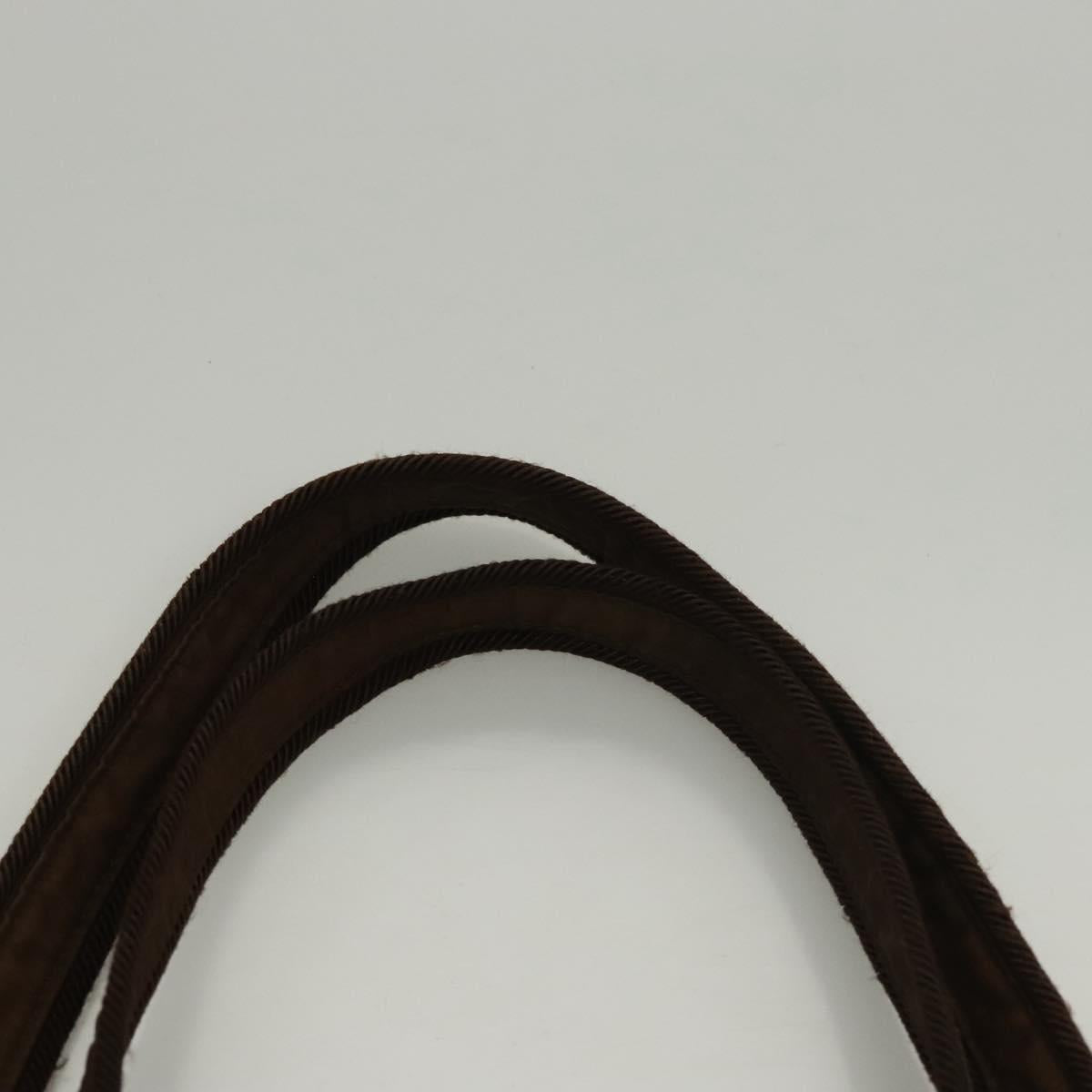 PRADA Tote Bag Nylon Brown