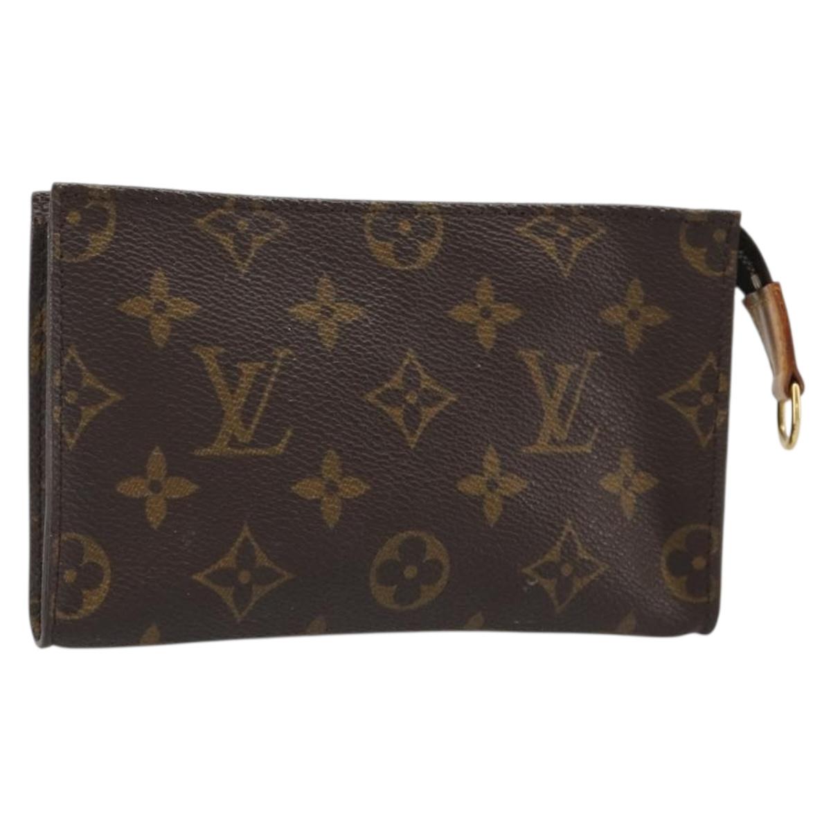 Louis Vuitton Monogram Bucket PM Accessory Pouch LV