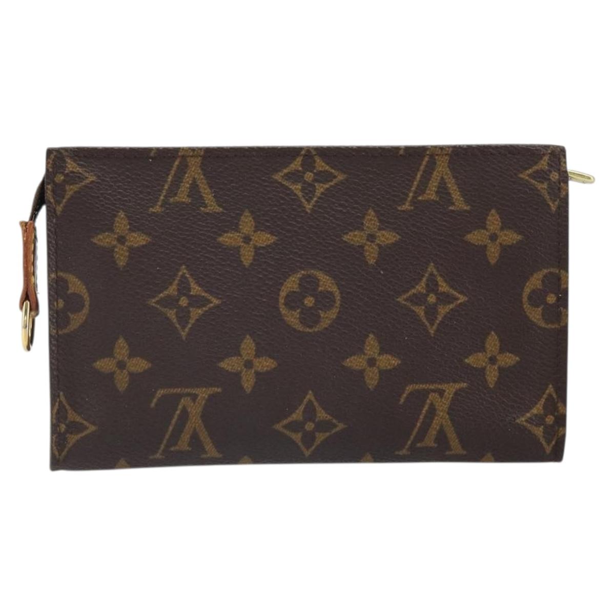 Louis Vuitton Monogram Bucket PM Accessory Pouch LV