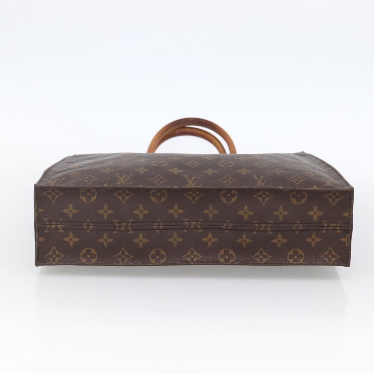 Louis Vuitton Monogram Sac Plat Hand Bag M51140 LV