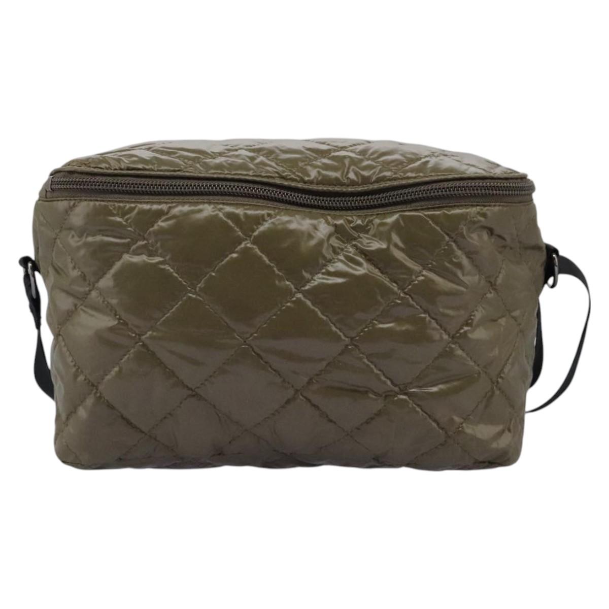 BURBERRY Shoulder Bag Nylon Khaki