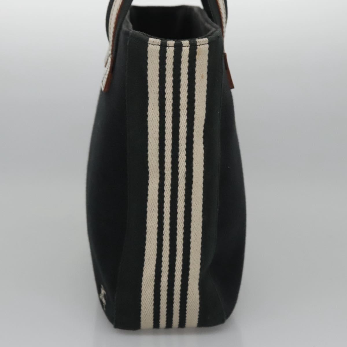 BURBERRY Tote Bag Canvas Black
