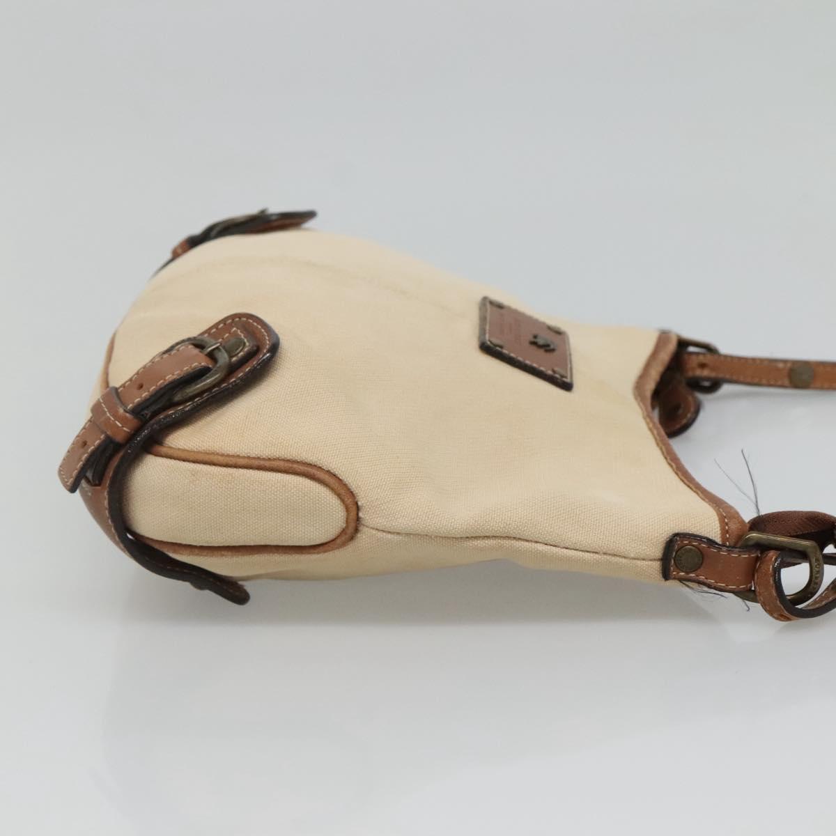 BURBERRY Blue Label Shoulder Bag Canvas Beige