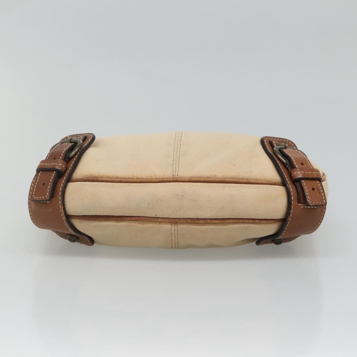 BURBERRY Blue Label Shoulder Bag Canvas Beige
