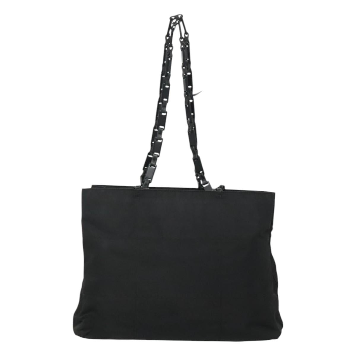 PRADA Tote Bag Nylon Black