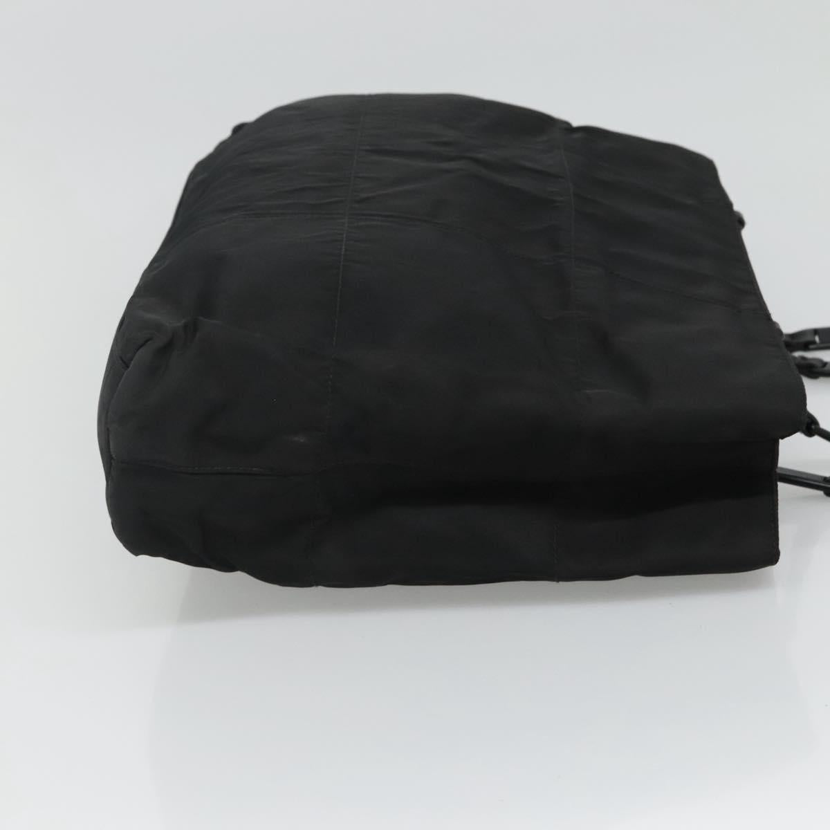 PRADA Tote Bag Nylon Black