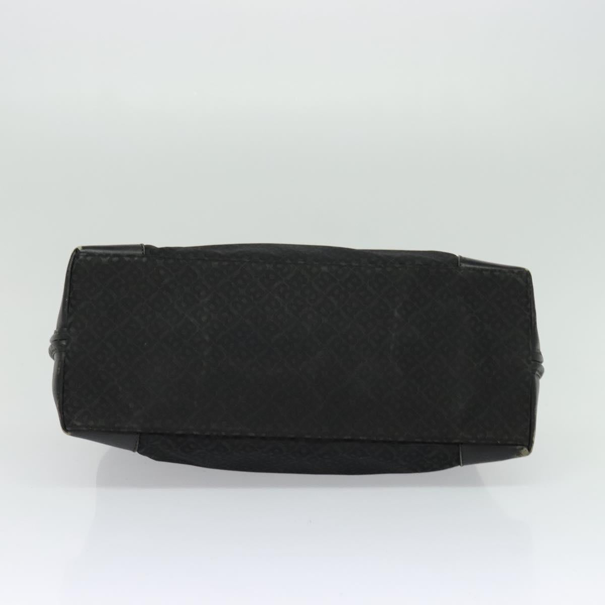 BALLY Hand Bag Nylon 2way Black Silver