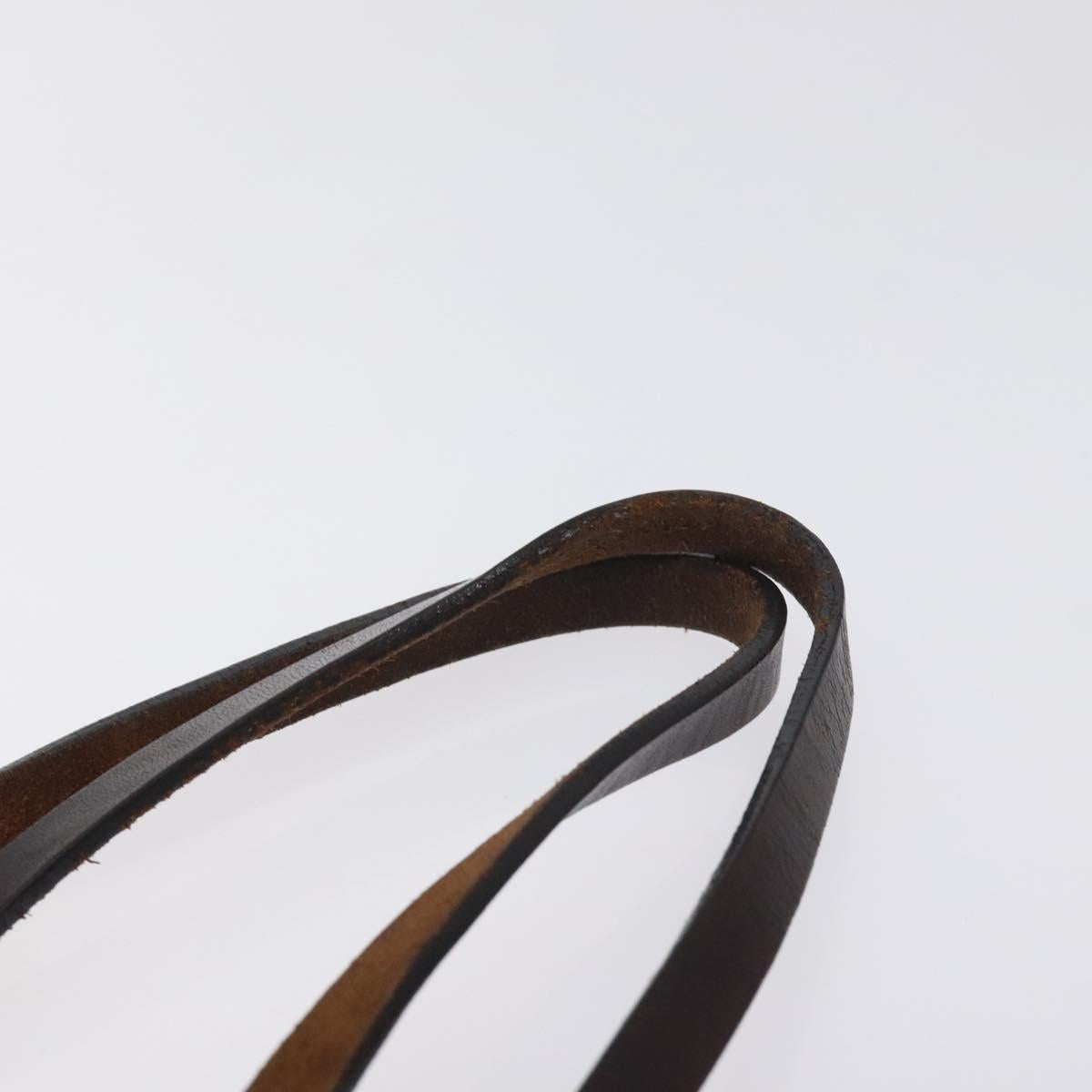 FENDI Zucca Canvas Hand Bag Beige Brown