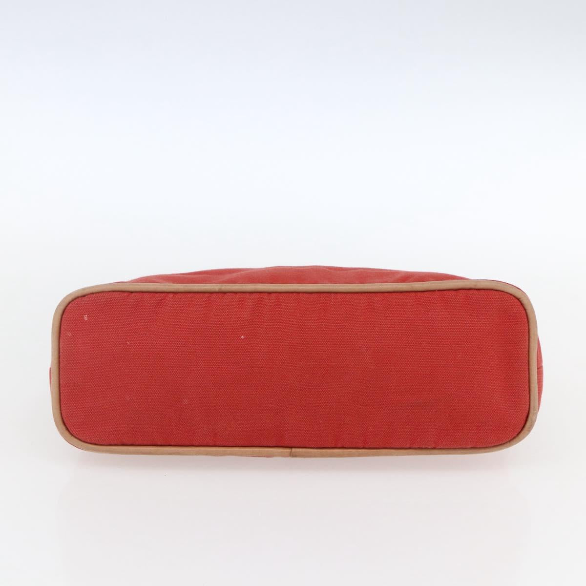 HERMES Bolide MM Pouch Canvas Red